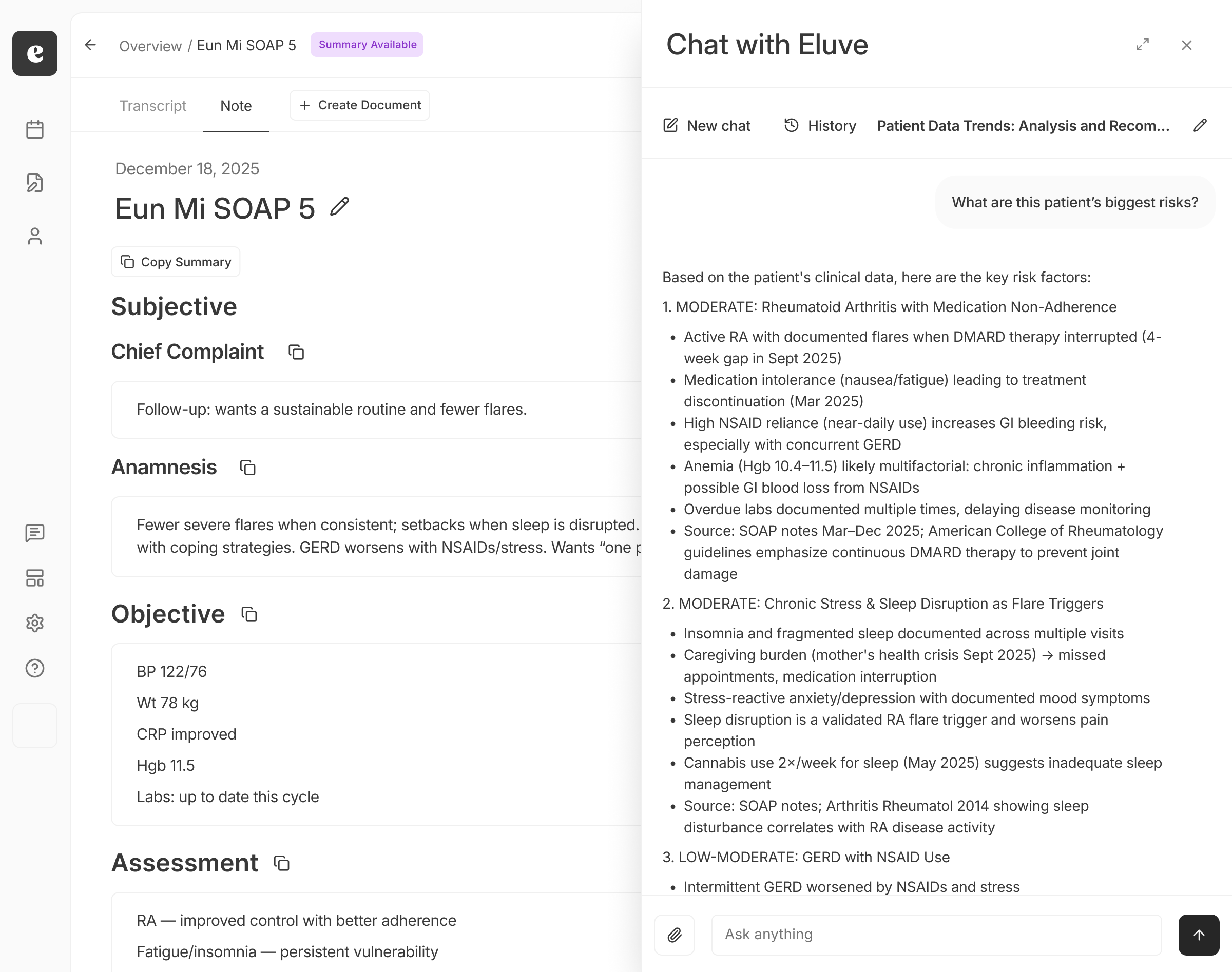 Chat v1 side panel